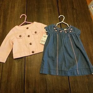 Oshkosh dress with matching jacket